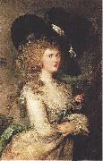 Thomas Gainsborough Portrait of Lady Georgiana Cavendish, Duchess of Devonshire china oil painting artist